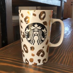 Starbucks leopard mug 16 fl oz